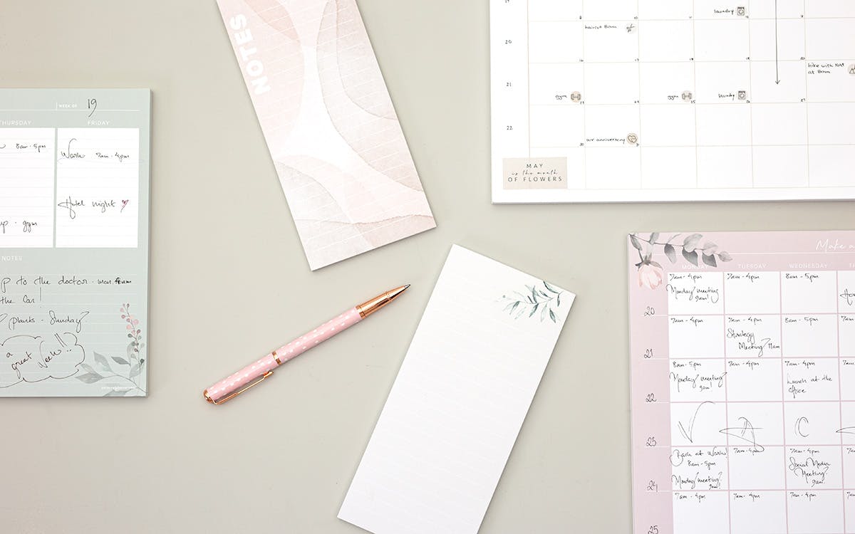 A4 Weekly Planner Pad Notepad Organiser To Do List Memo Desk