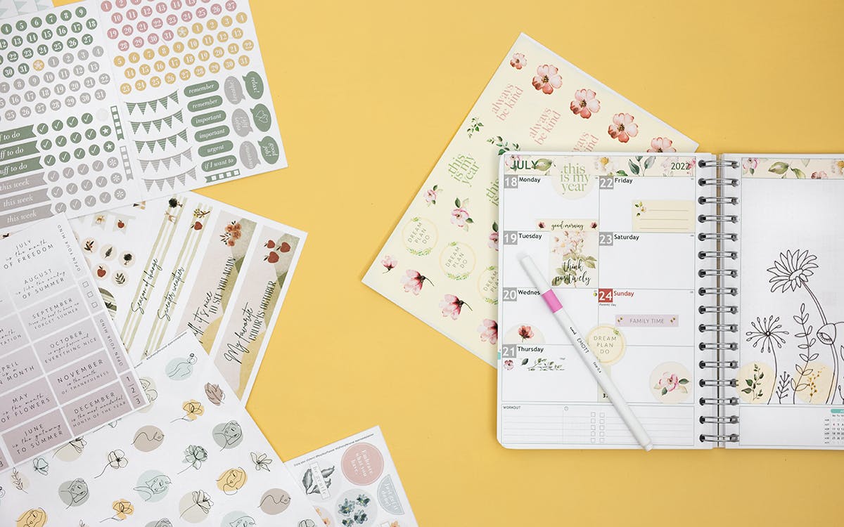 Sticker & Aufkleber für Planung | Persönlicher Kalender