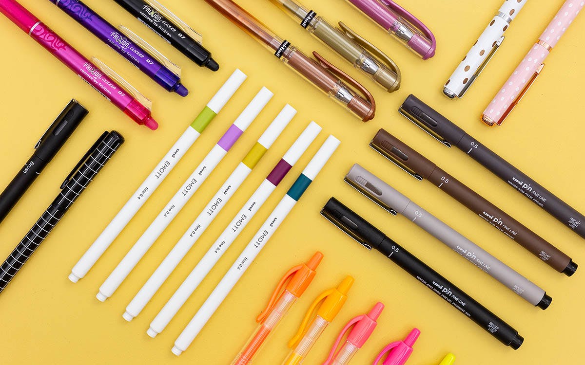 FriXion & Erasable Pens, Highlighters, Fineliners, Refills