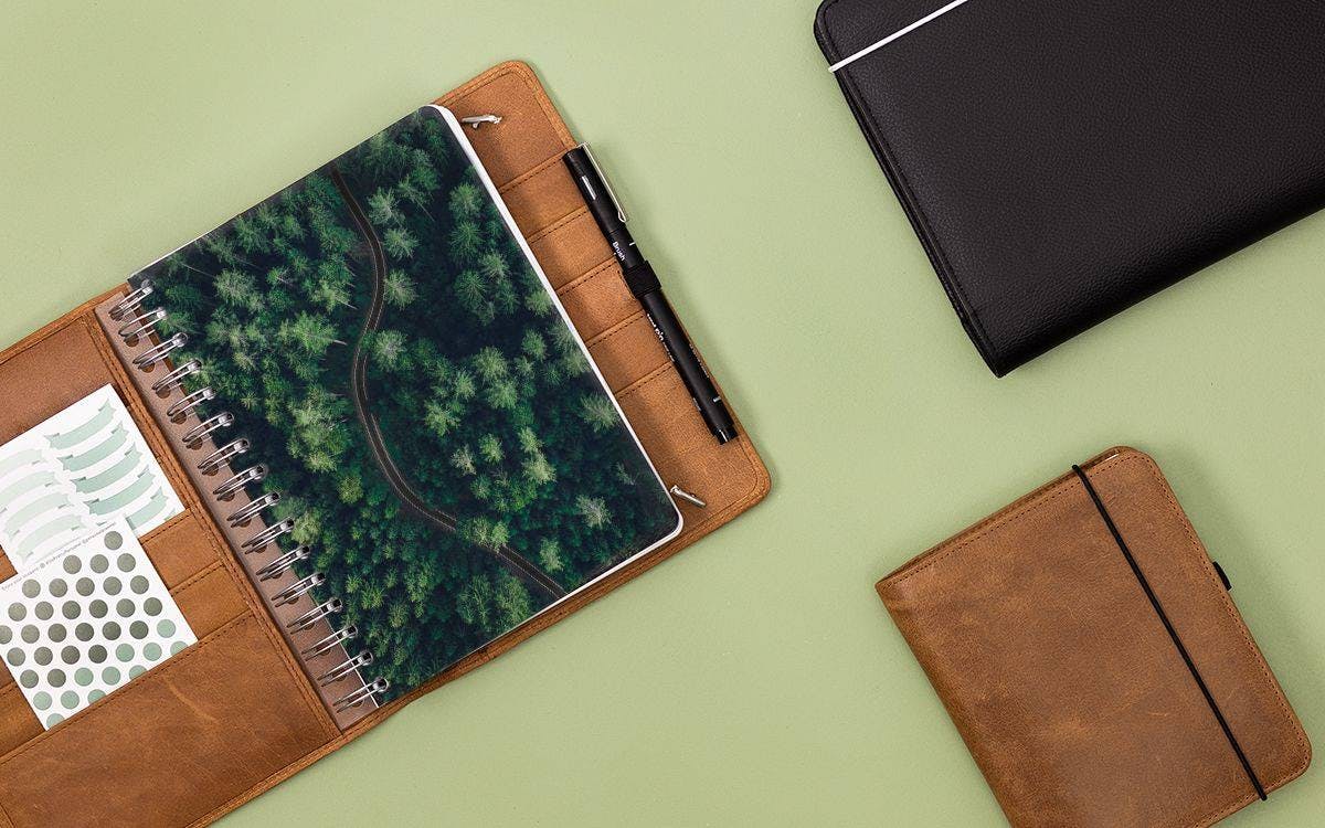 Calfskin Leather Cases for Your Personal Planner™ & Mixbook