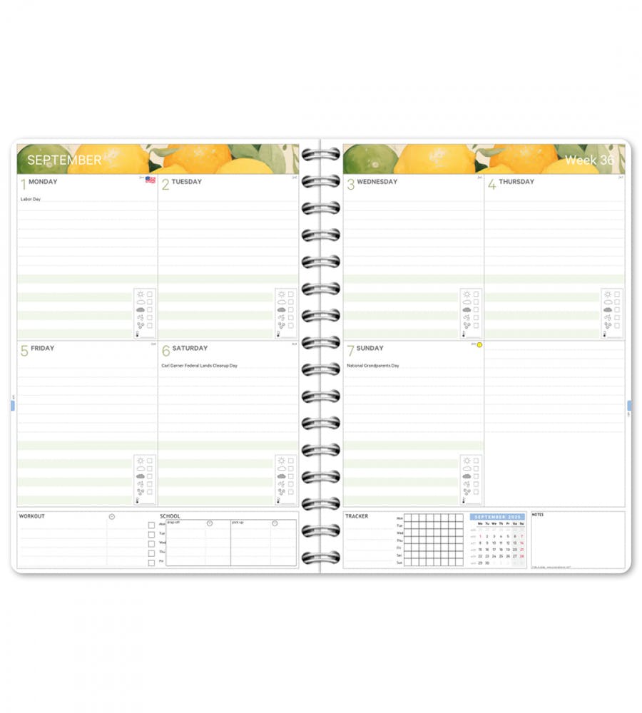 Planner - Spiral Binding - Size A5