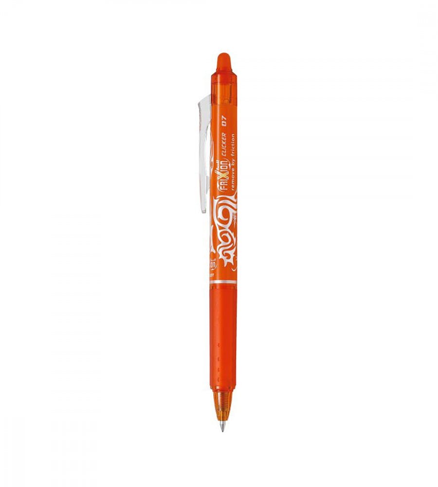 Ballpoint Pen Pilot FriXion Clicker 0.7 - Orange