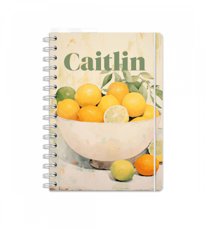 Notebook - Spiral Binding - Size A5