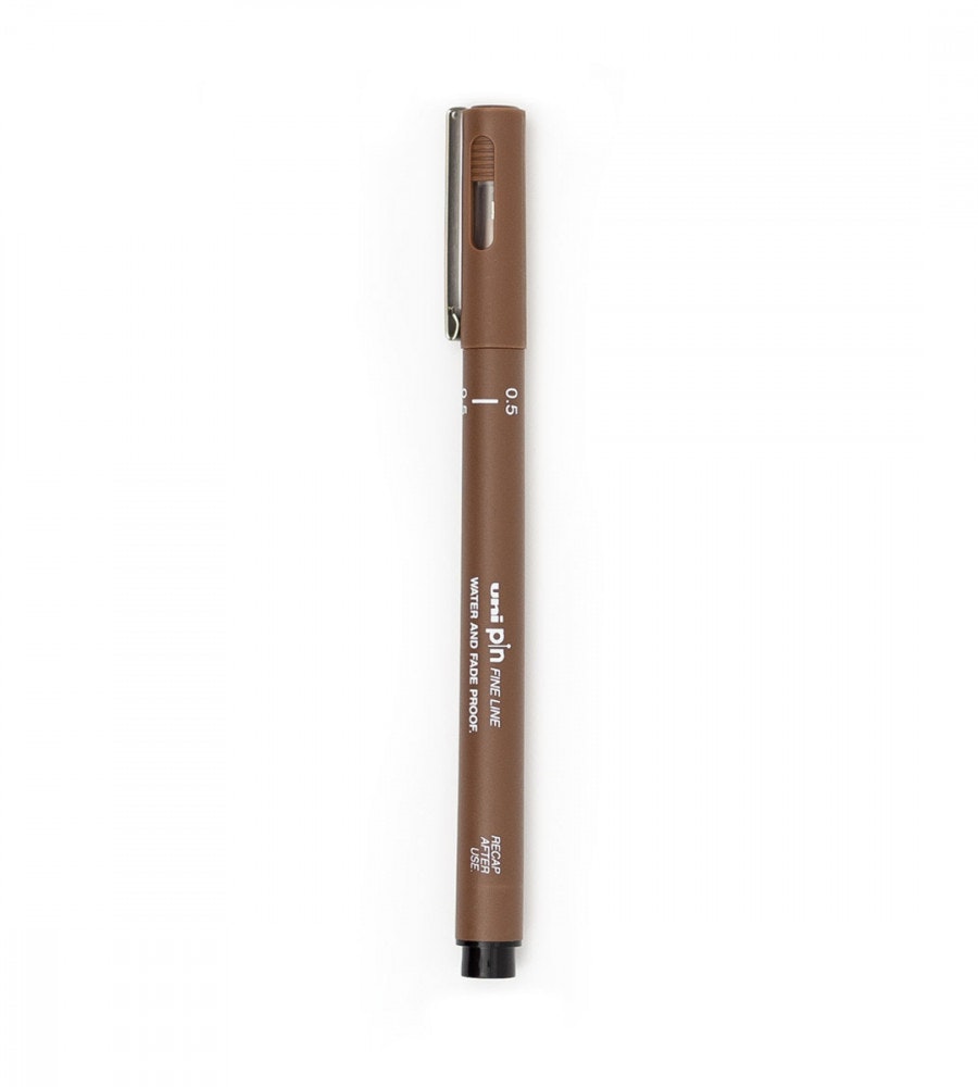 Product Image for Fineliner Uni Pin - Brown