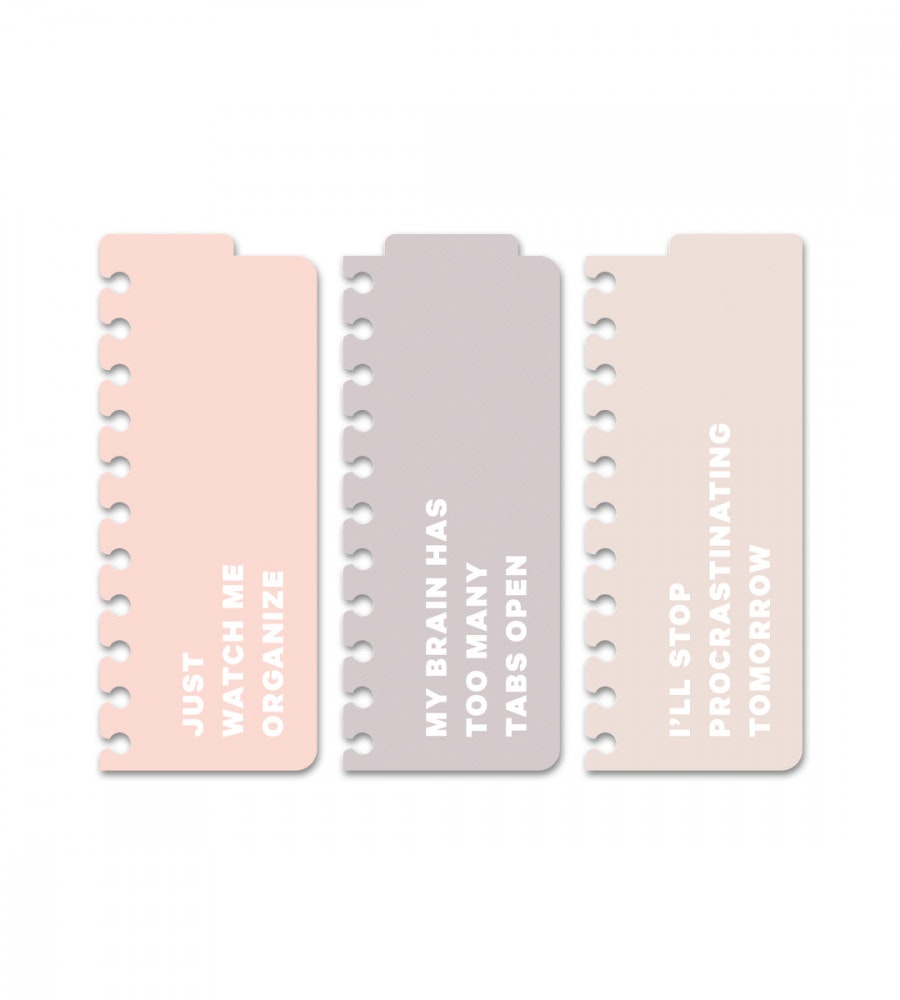 Product Image for Snap in-flikar Dusty Blush till almanacka - rosa/beige