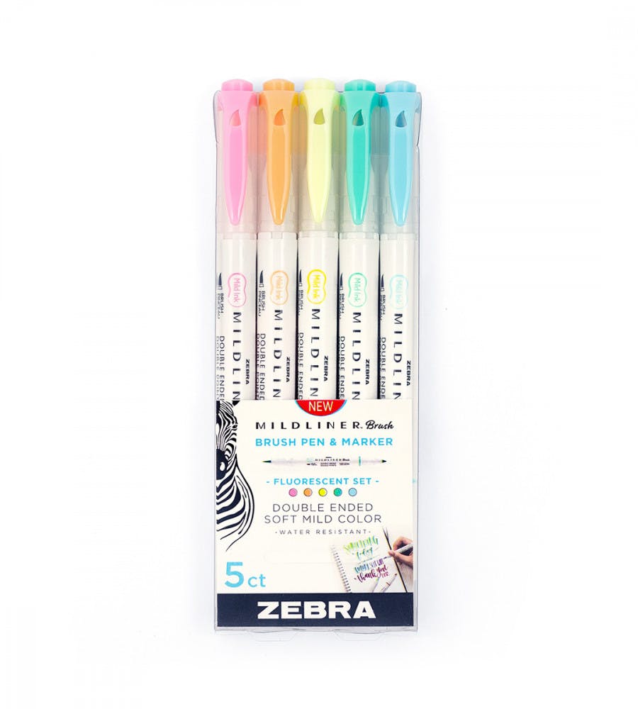 Zebra Pen Mildliner, Double Ended Highlighter, Broad and Fine Tips, 15 Pack  45888781153