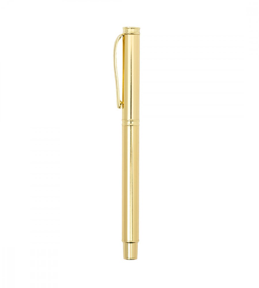 Ballpoint Pen Luxe Letters - Gold