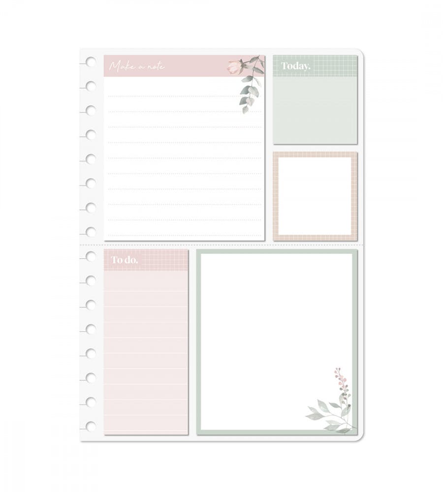 Sticky Notes Bloom for Planner - Size A5, A4