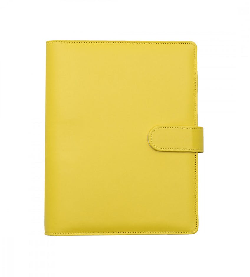 Ring binder Organizer A5 Yellow