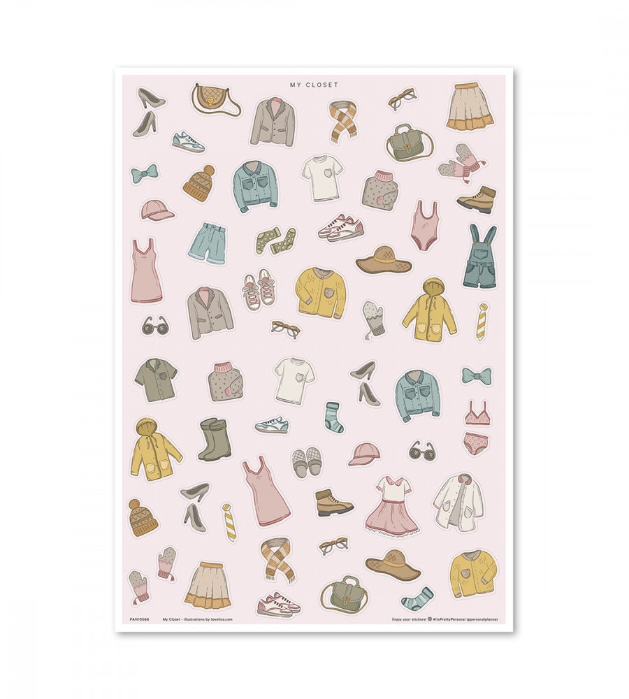 Product Image for Klistremerker My Closet