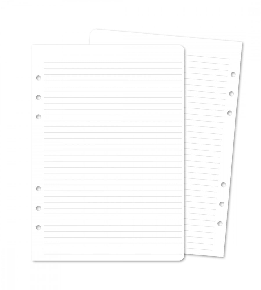 Product Image for Refill Pages Ruled 12 Pack for Organiser - Size A5