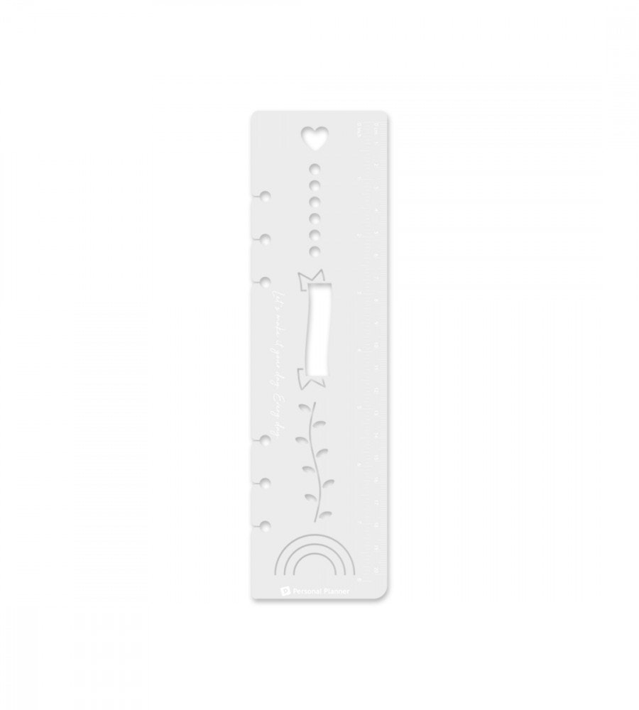 Product Image for Linjal med schablon till systemkalender - storlek A5