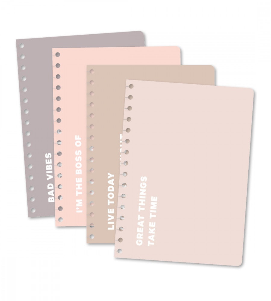 Product Image for Interchangeable Snap-In Covers Dusty Blush for Planner - Size A5