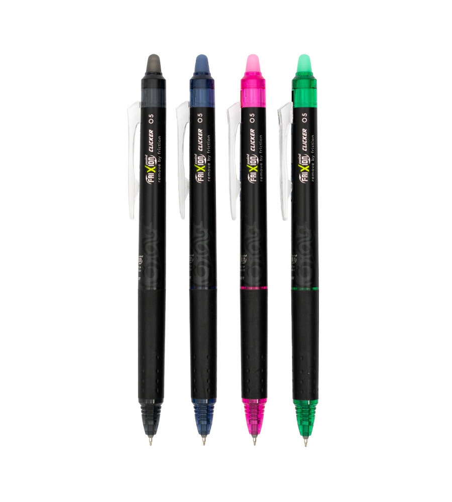 Product Image for Rollerball Pen Pilot Frixion Point Clicker 0.5 4 Pack