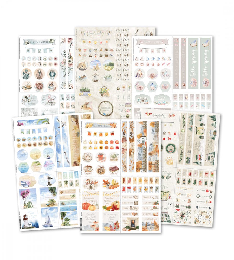 Stickers All Seasons 6 Pack