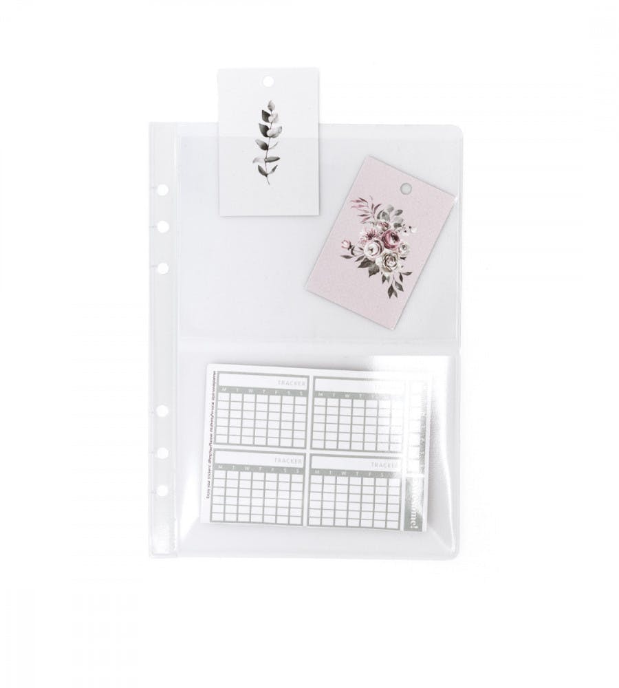 Storage Pocket for Organiser A5 - 2 Compartments
