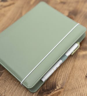 Planner Case Imitation Leather Classic A5 - Green