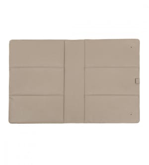 Planner Case Imitation Leather A4 - Grey/Beige