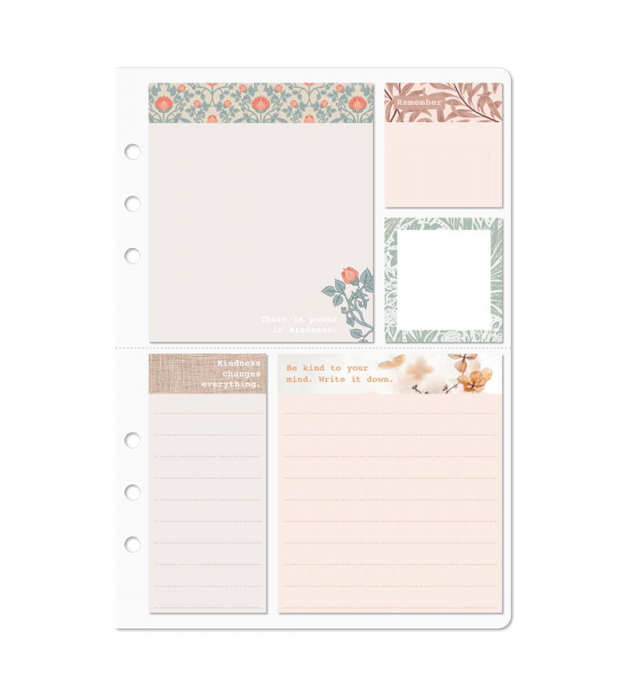 Product Image for Sticky Notes Kind to Your Mind til systemkalender - størrelse A5