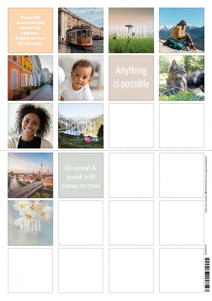 Personliga Klisterm�rken - foto & text