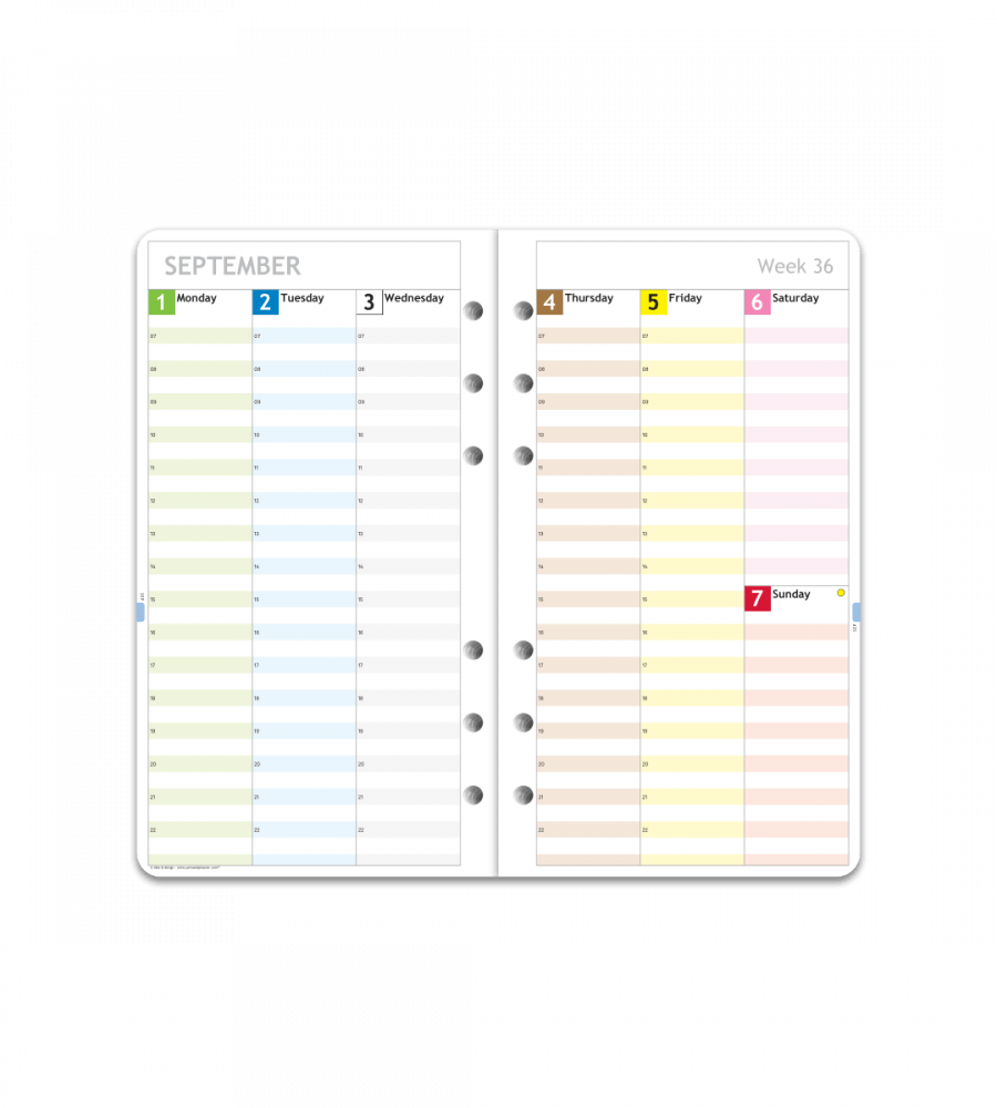 Organiser - Insert - Size Personal