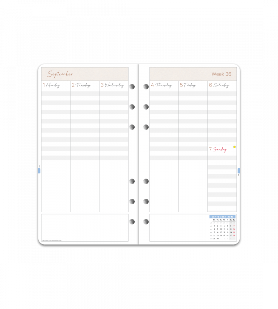 Organizer - Insert - Size Personal