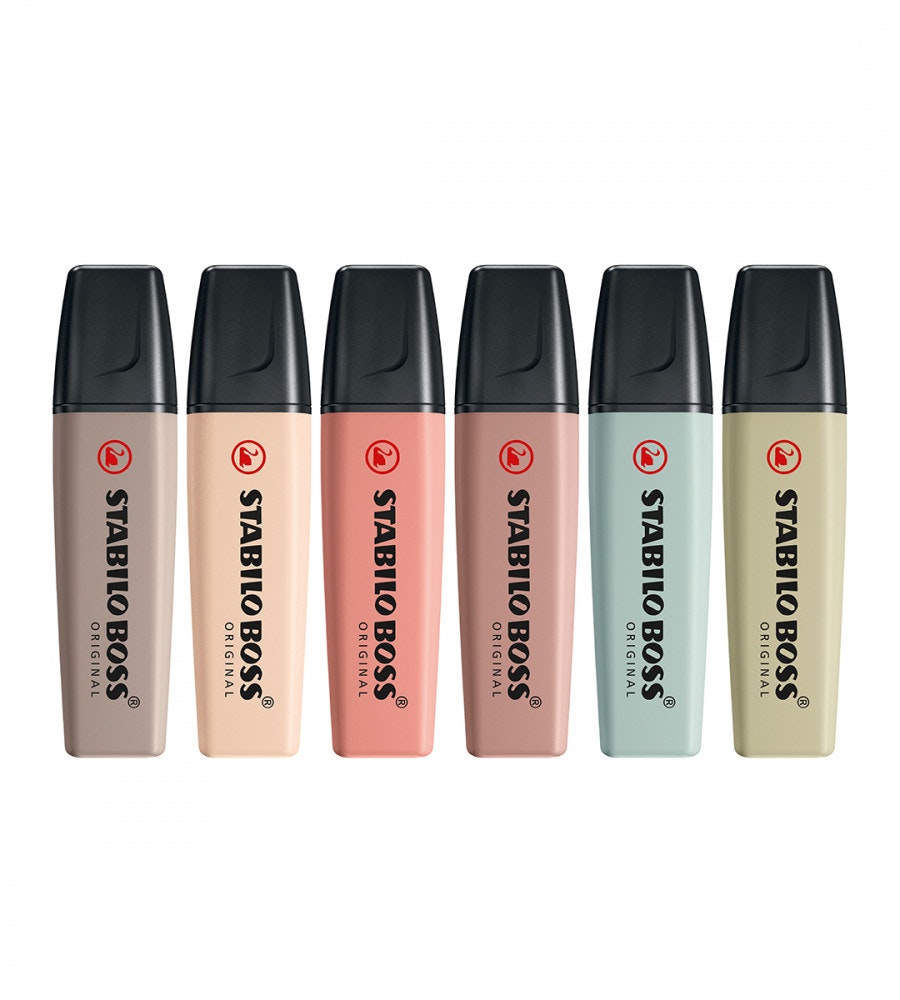 Product Image for Highlighters Stabilo Boss Original Nature Colours 6 Pack