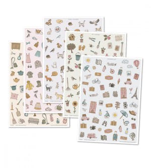 Stickers Home & Away 5 Pack