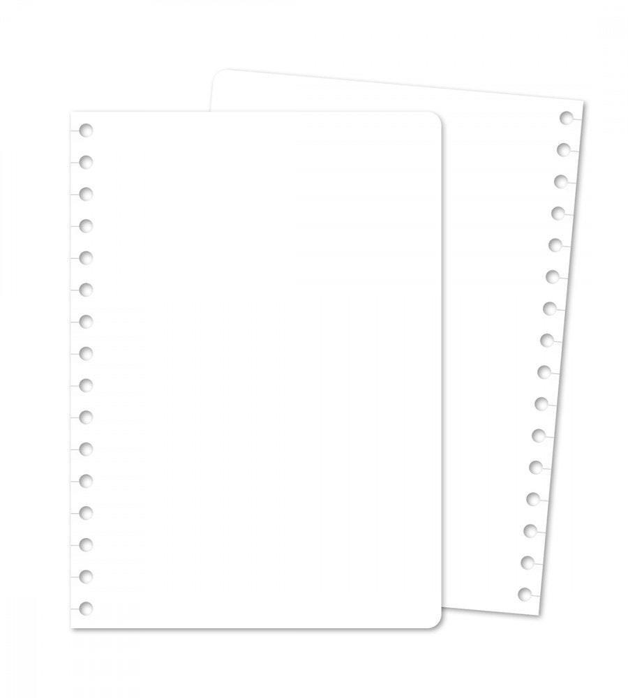 Product Image for Snap-in Refill Pages Blank 12 Pack for Planner - Size A5