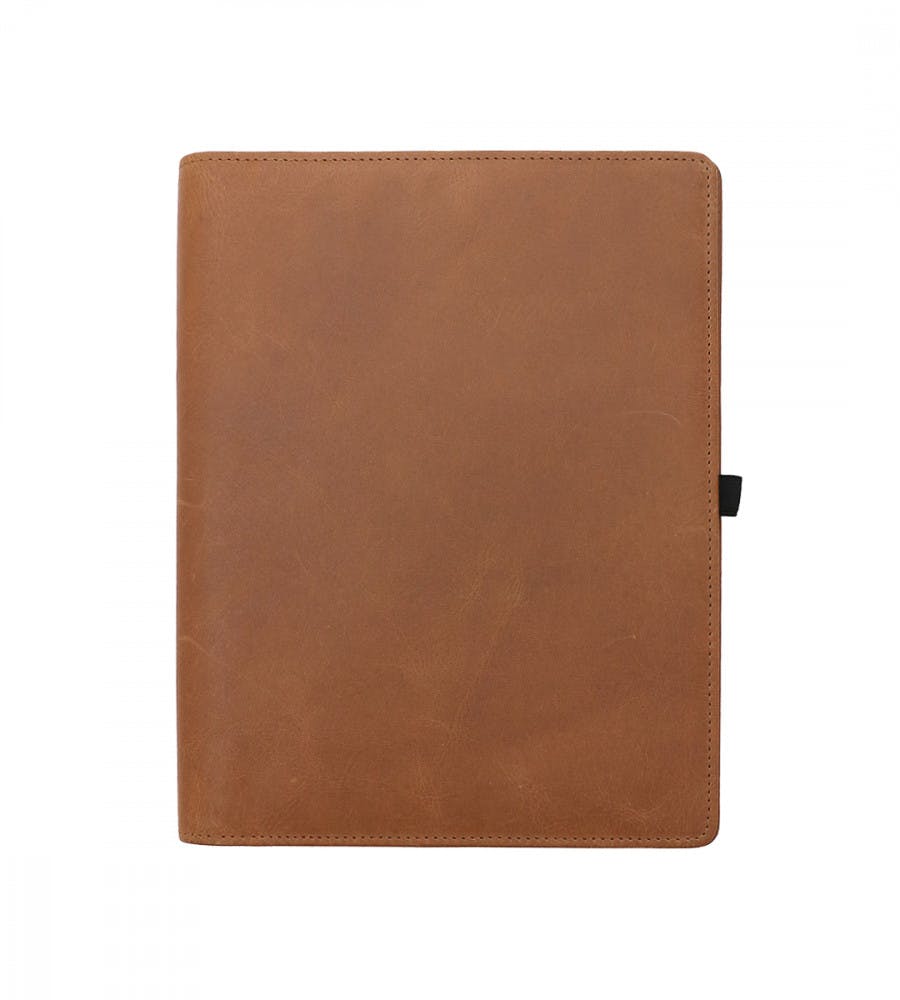 Product Image for Almanacksfodral Läder - storlek A5 - cognac