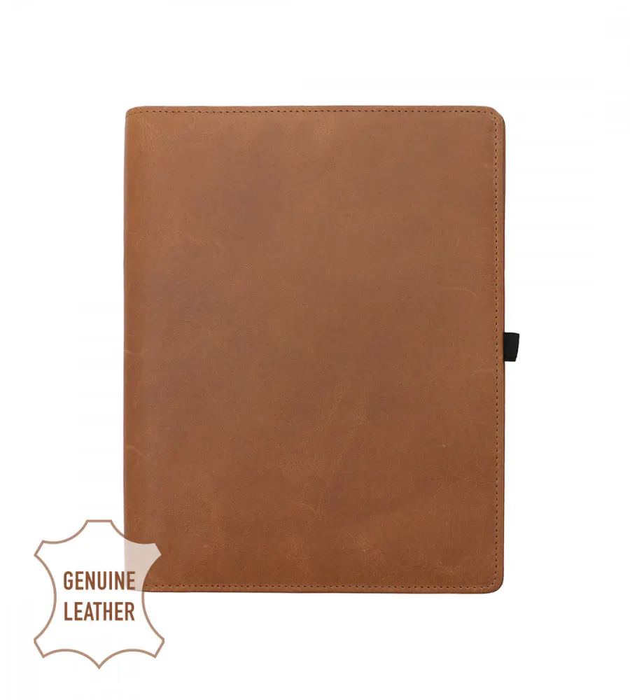 Planner Case Leather - Size A5 - Cognac