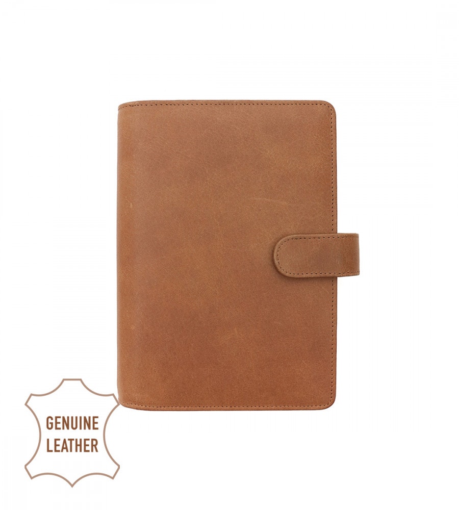 Product Image for Ring Binder Leather for Organizer - Size Personal - Cognac