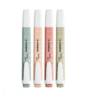 Överstrykningspennor Stabilo Swing Cool Nature Colors 4-pack