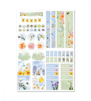 Stickers Buzzing Bees (Spread)