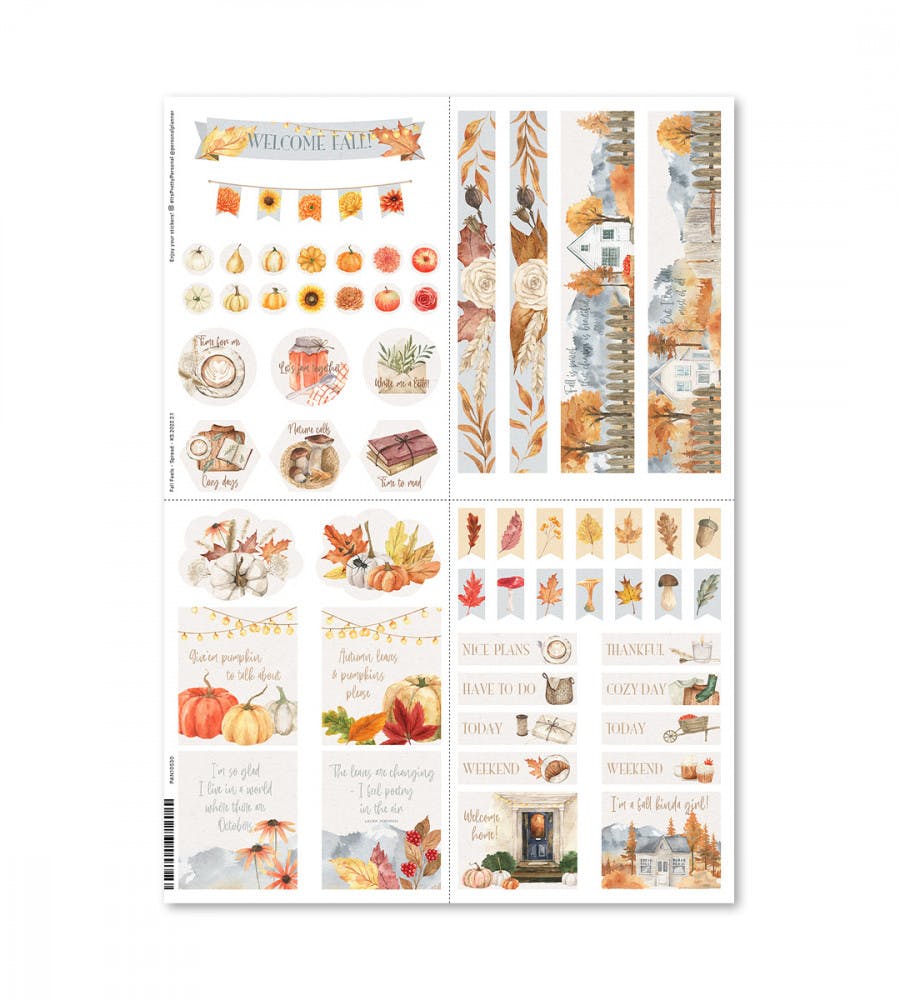 Stickers All Year Round 8 Pack