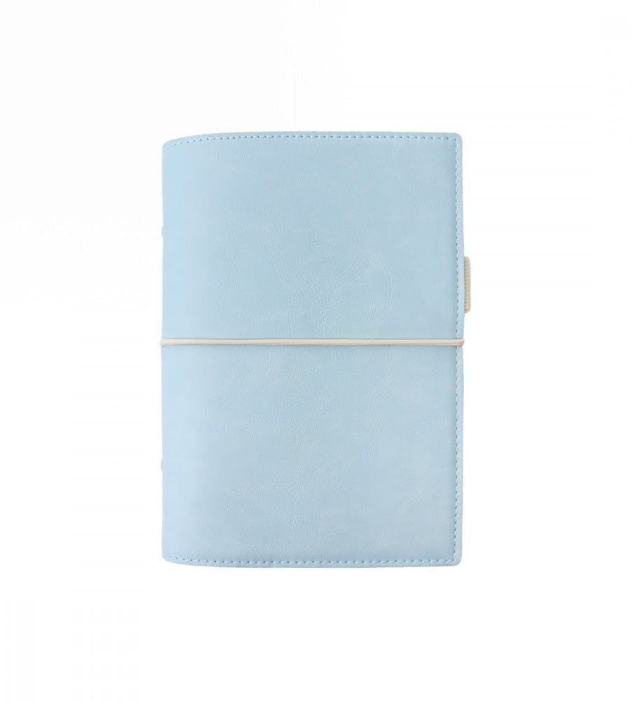 Product Image for Ringpärm Filofax Domino Soft Personal Organiser - Pale Blue