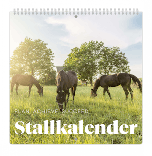 Personlig stallkalender - Veckoversikt
