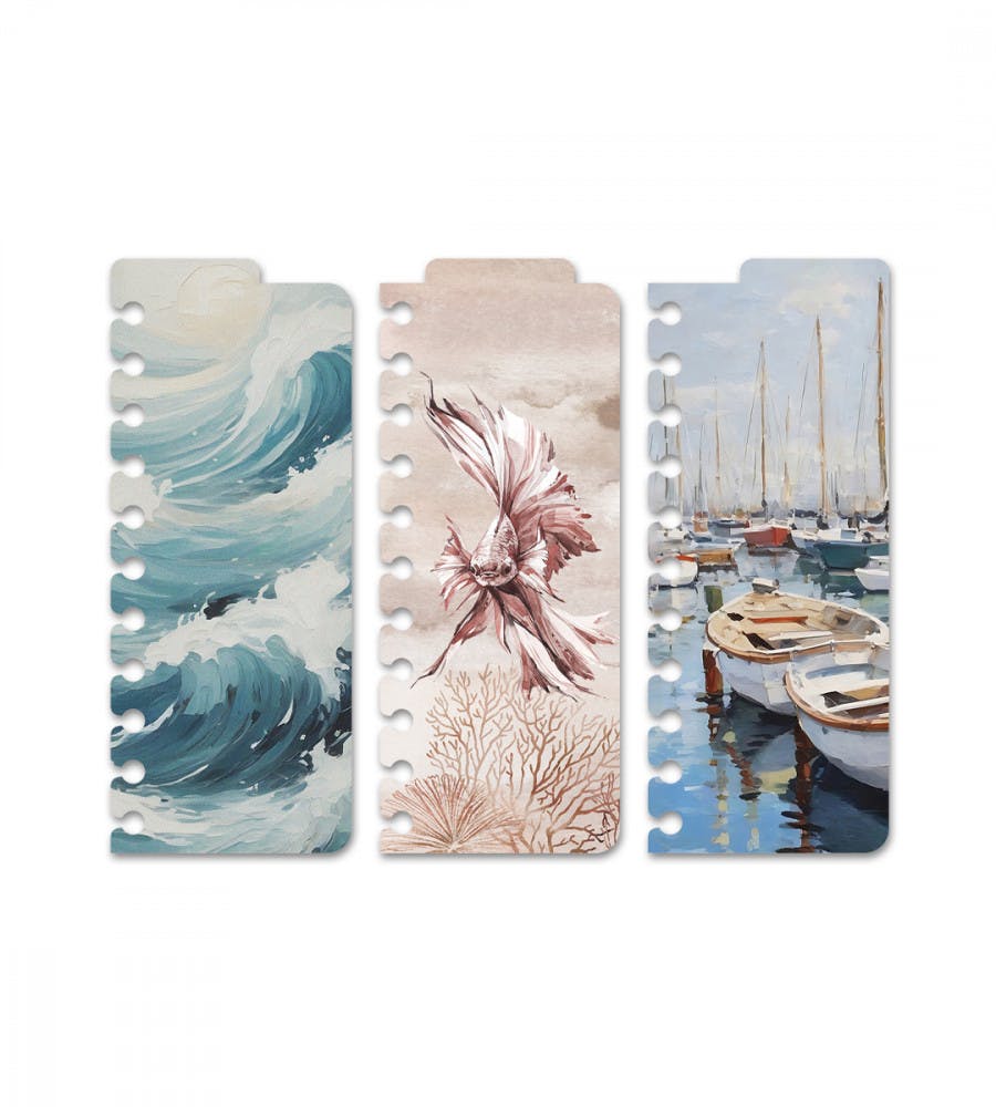 Product Image for Snap in-bokmerker Ocean Stories til almanakk