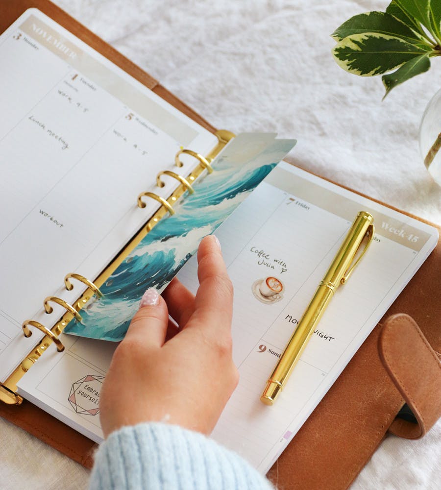 Dividers Ocean Stories for Organiser