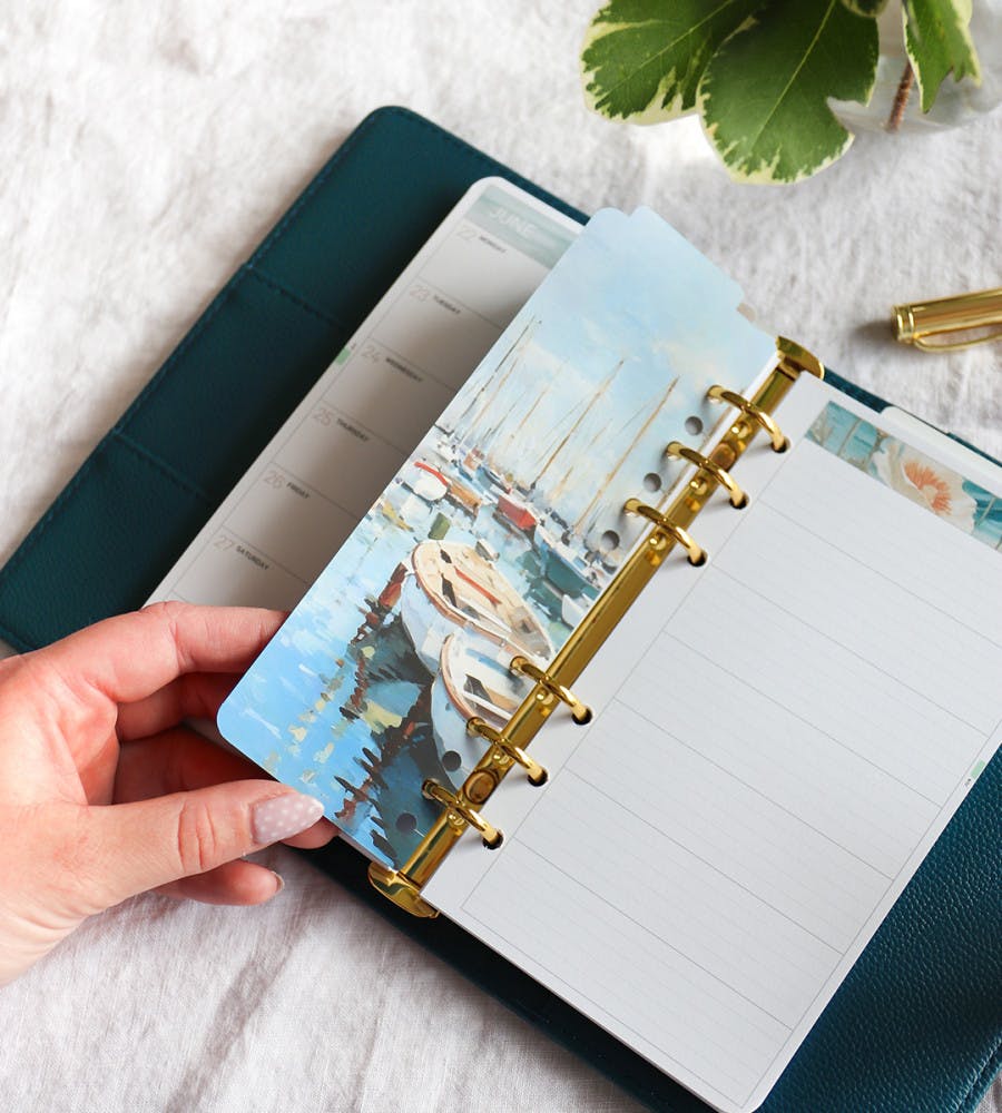 Dividers Ocean Stories for Organiser