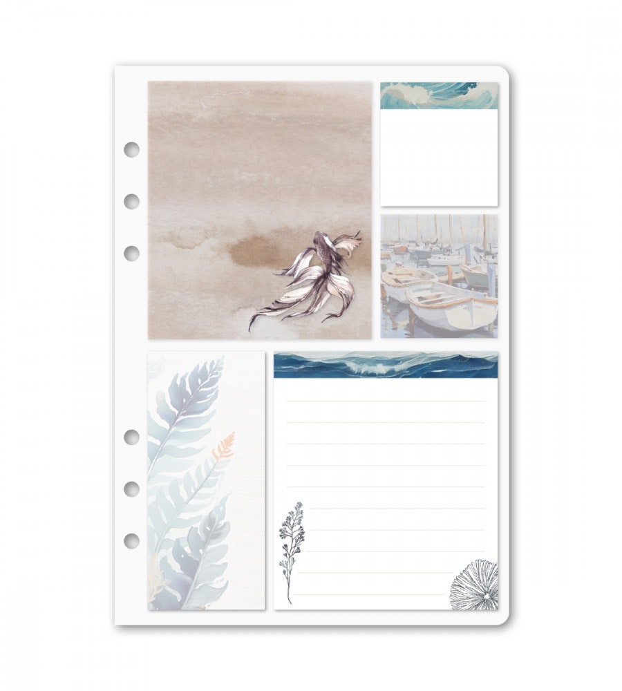 Product Image for Sticky Notes Ocean Stories till systemkalender - storlek A5