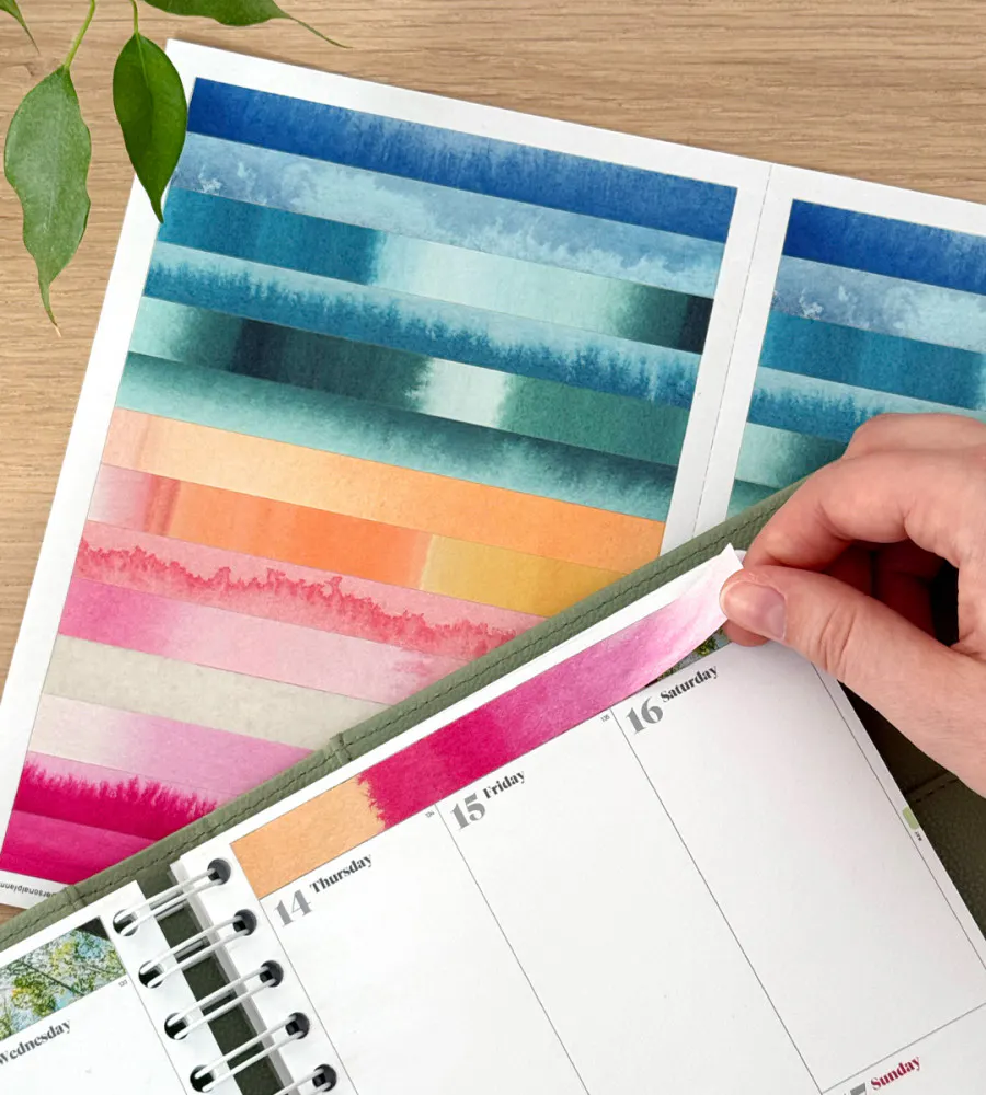 Stickers Watercolor Blocks (Headers)