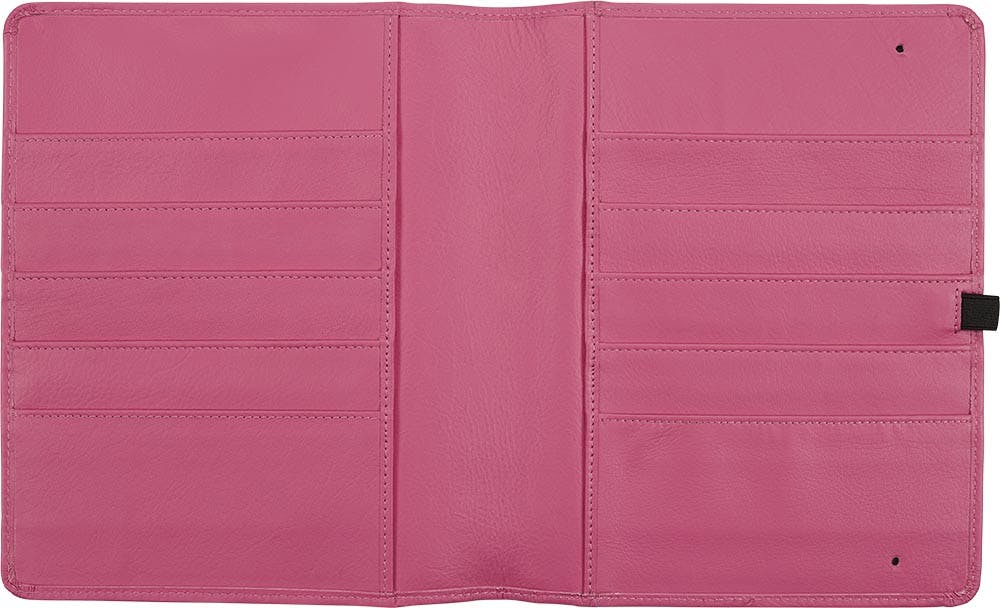 Planner Case Calfskin Classic A5 - Pink