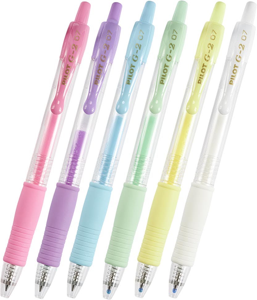 Penna gel pastel g-2 colori pastel 0.7