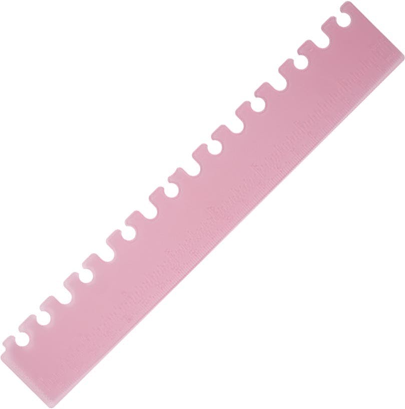 Ruler Long (Classic A5, Big A4) - Pink