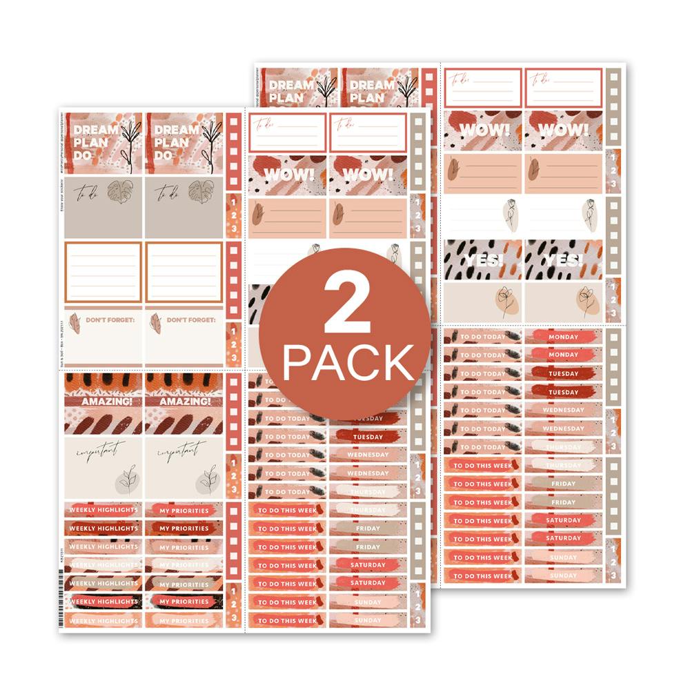 Stickers Sun & Soil (Box) 2 Pack