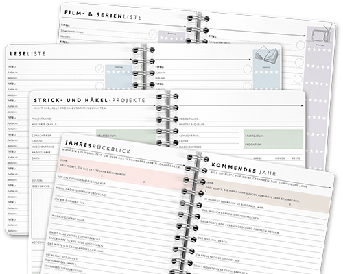 Notizbuch - das individuelle Notizbuch | Persnlicher Kalender