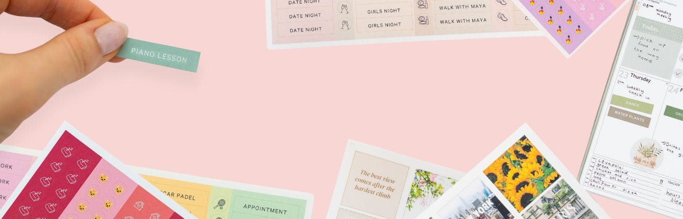 Make your own Custom Stickers | Personal Planner