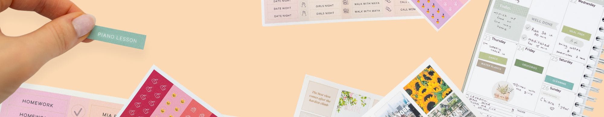 Make your own Custom Stickers | Personal Planner