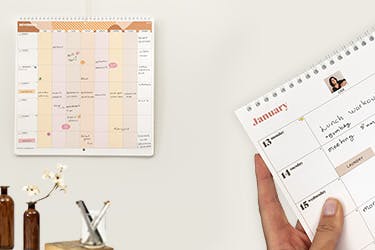 Familjekalender med veckoversikt | Personlig Almanacka